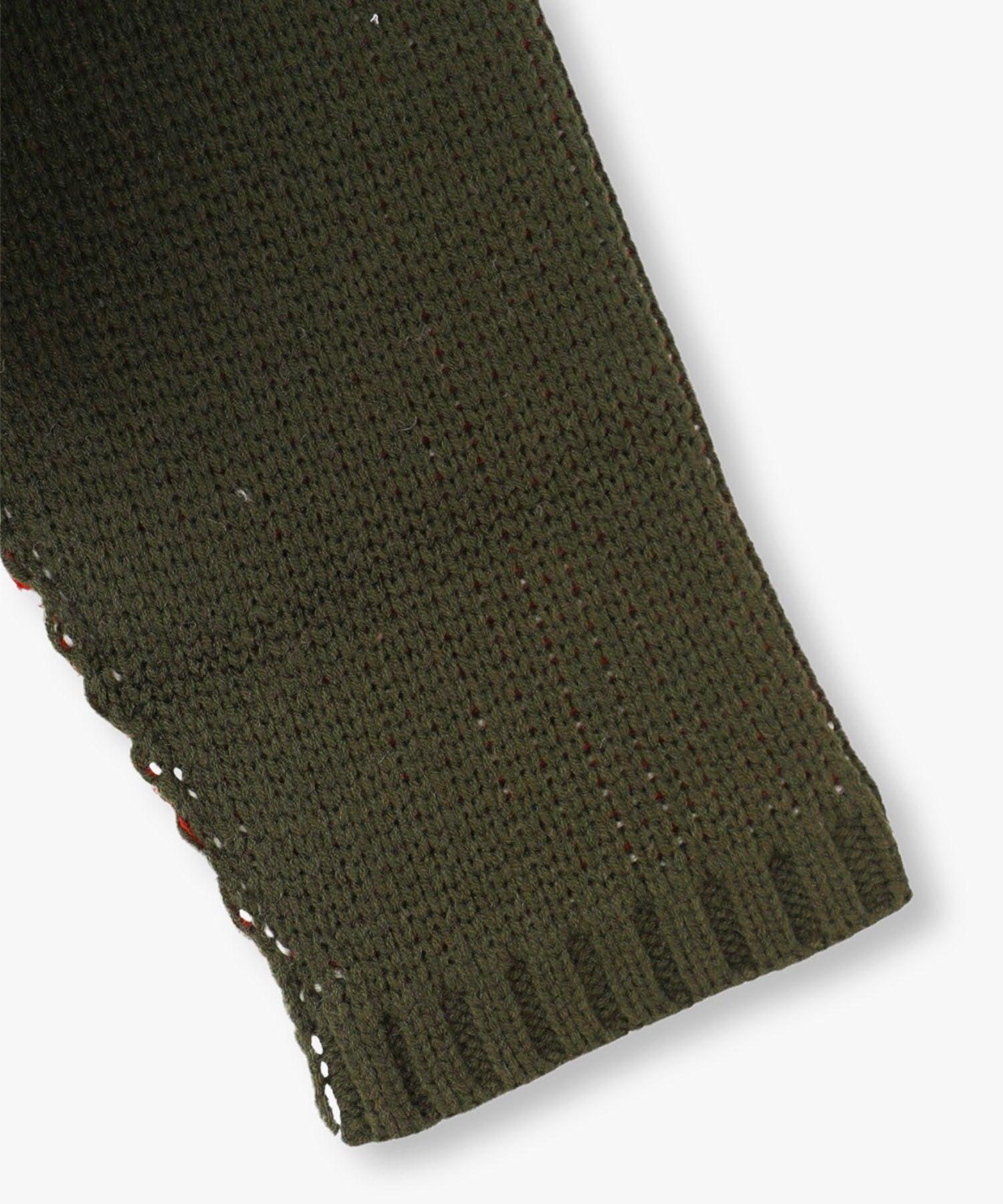 "NYC”ジャガードニットプルオーバー