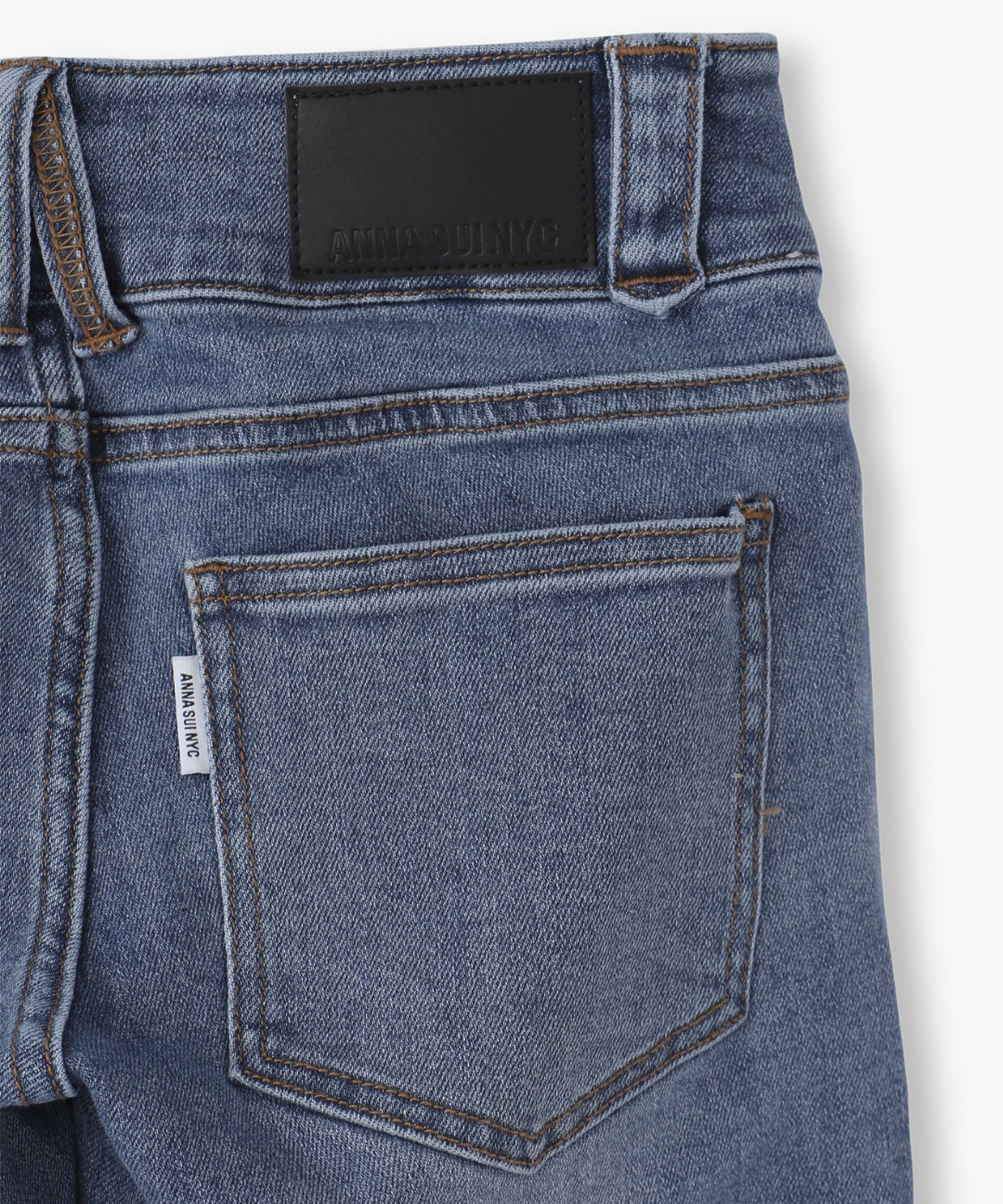 70's風フレアデニムパンツ