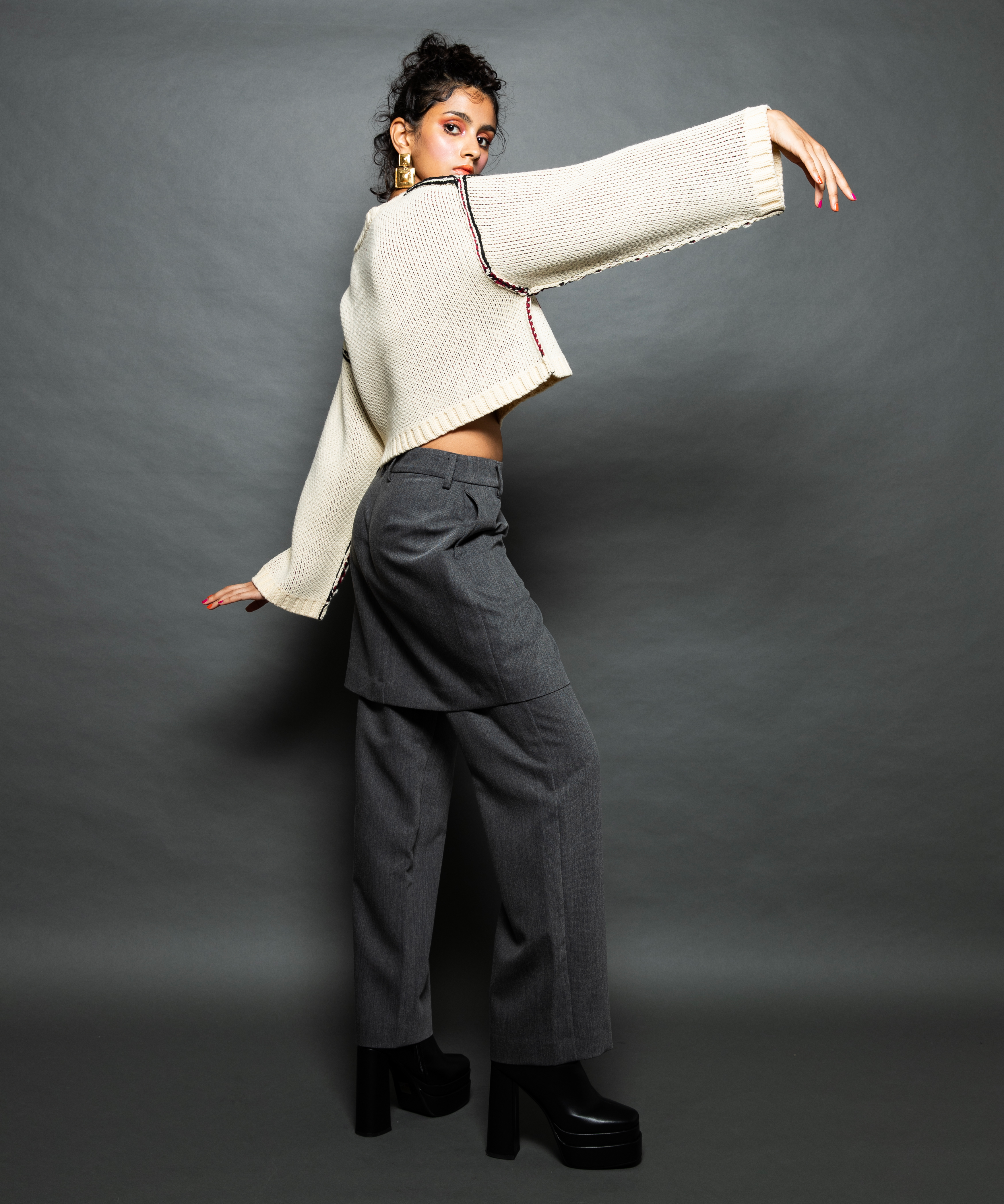 スカートトラウザーパンツ