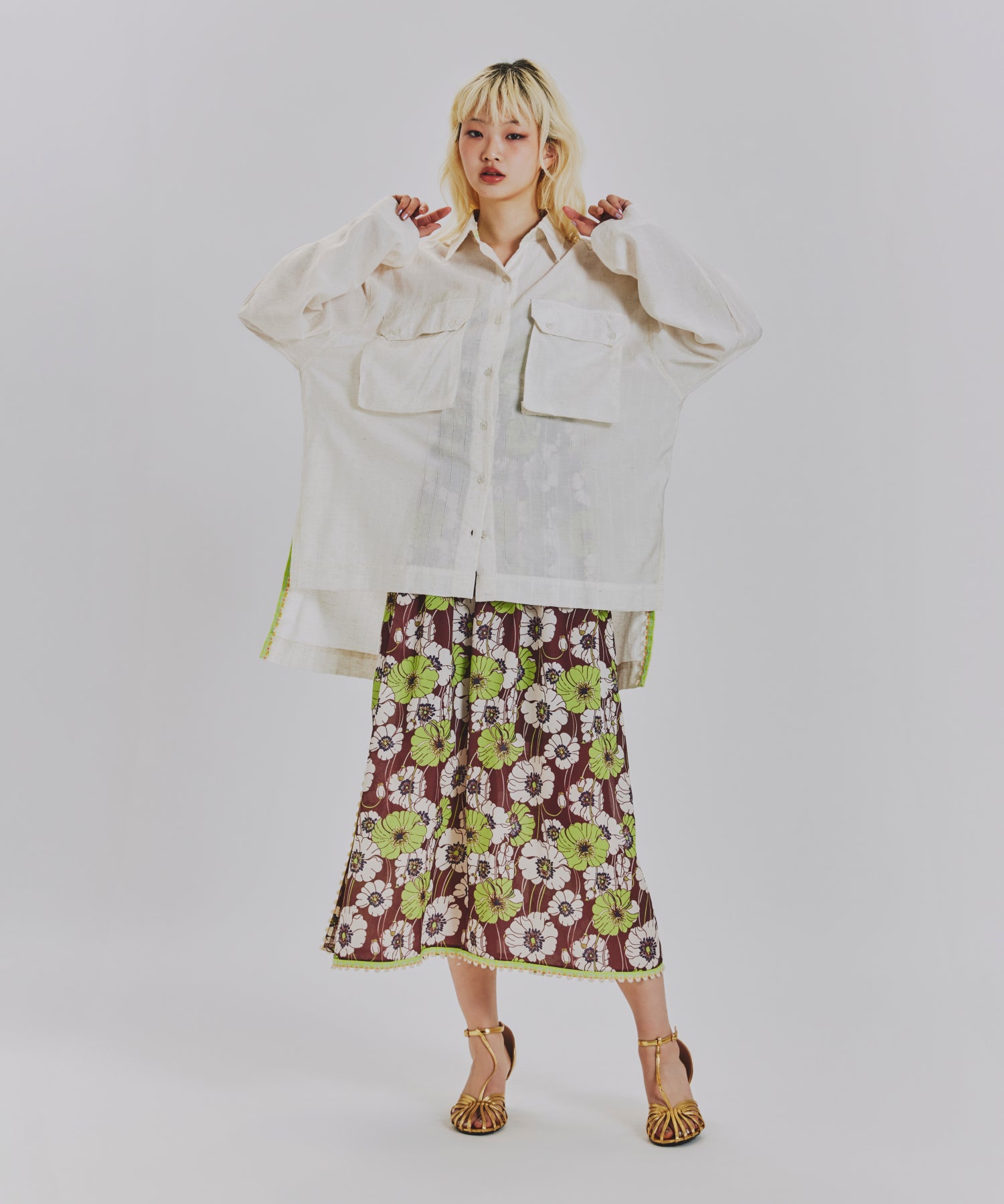 Model:174㎝ Size:F