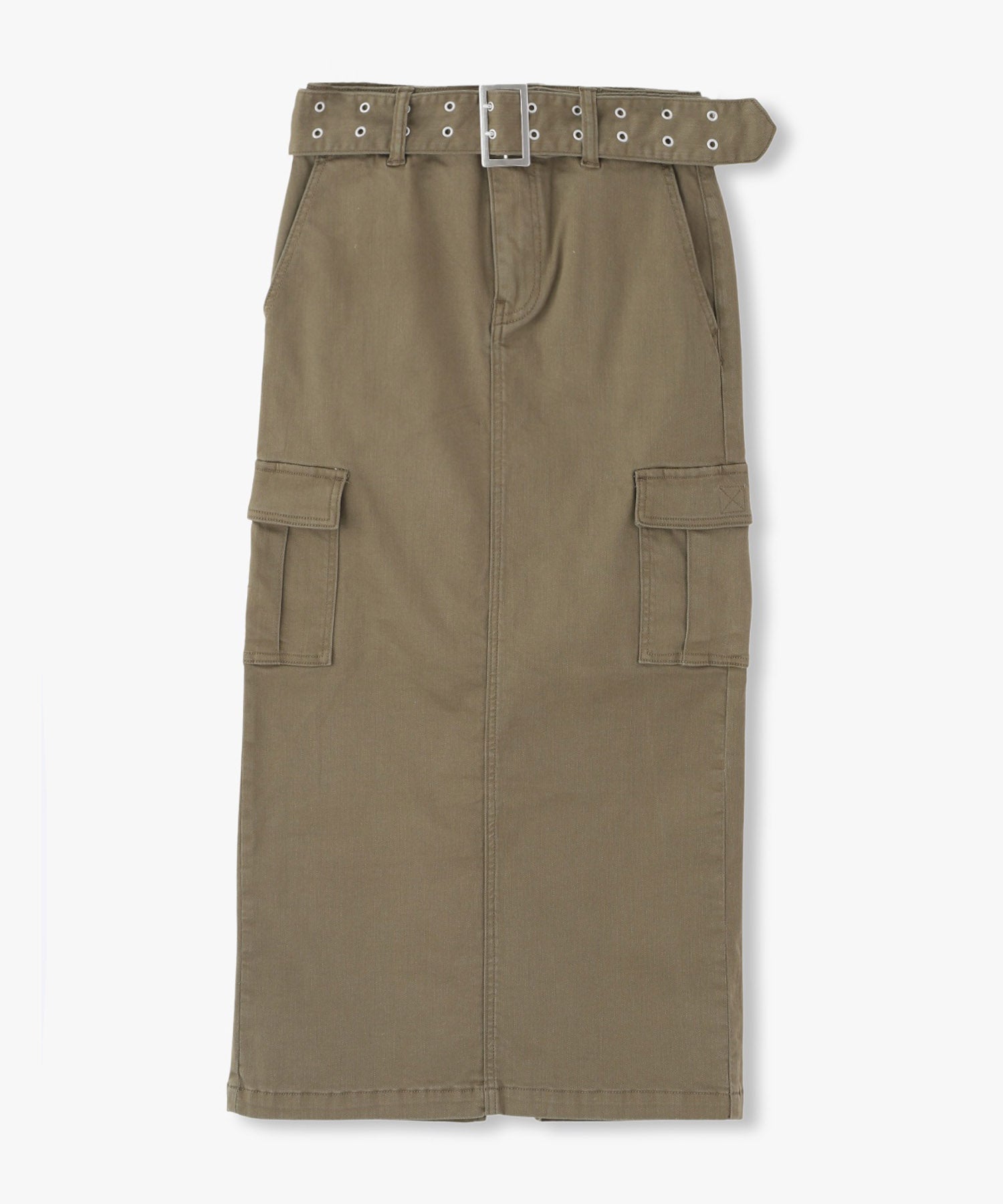 ANNA SUI NYC ストレッチデニムカーゴロングスカート