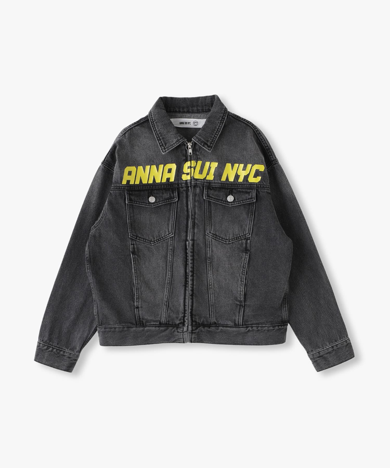 ANNA SUI NYC フロントロゴデニムジャケット