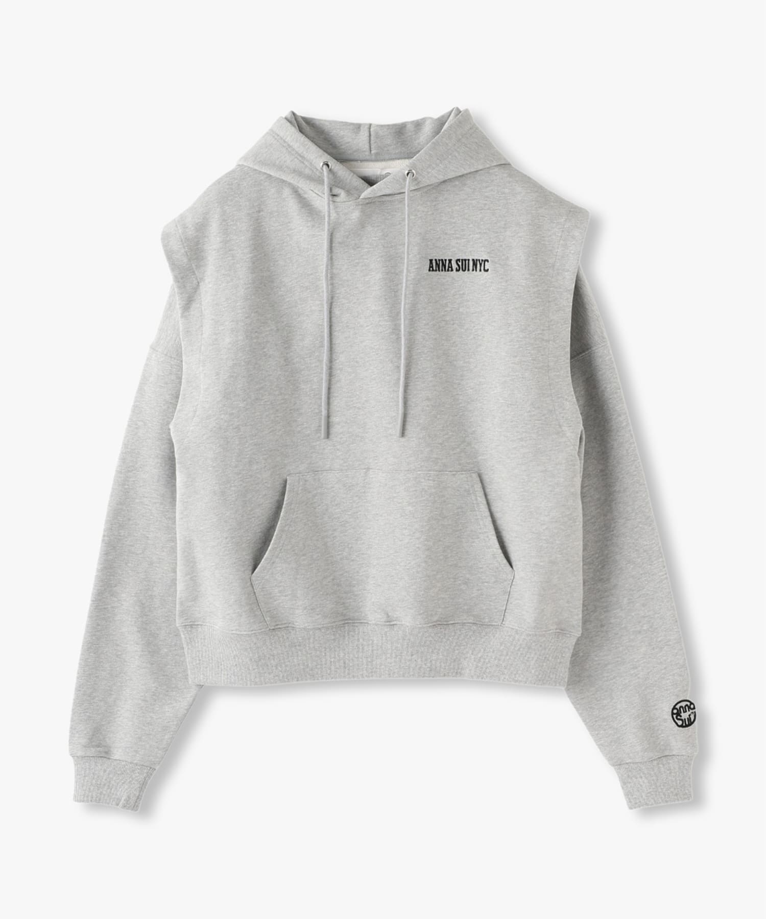 ANNA SUI NYC 2wayレイヤードスウェット