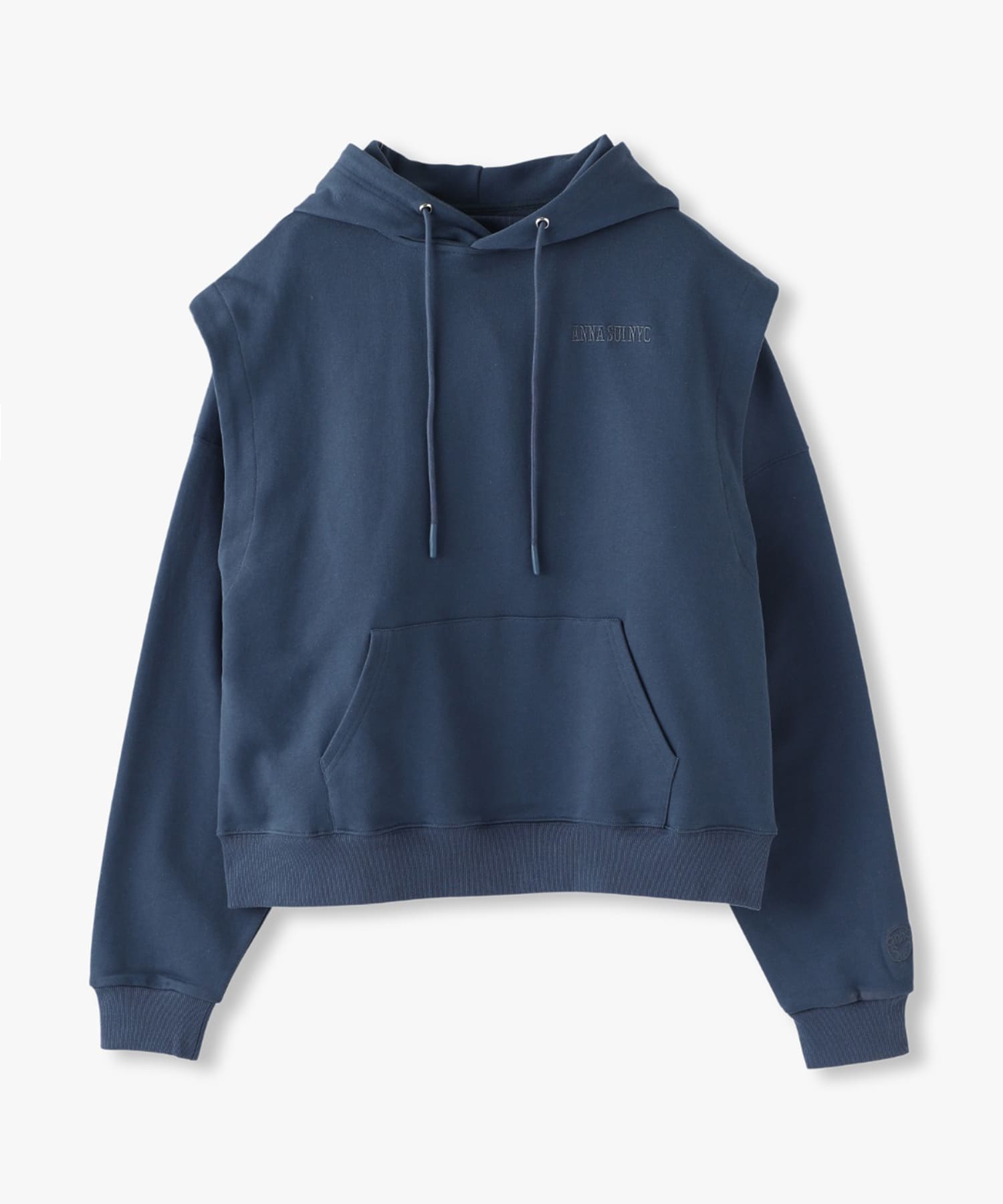 ANNA SUI NYC 2wayレイヤードスウェット