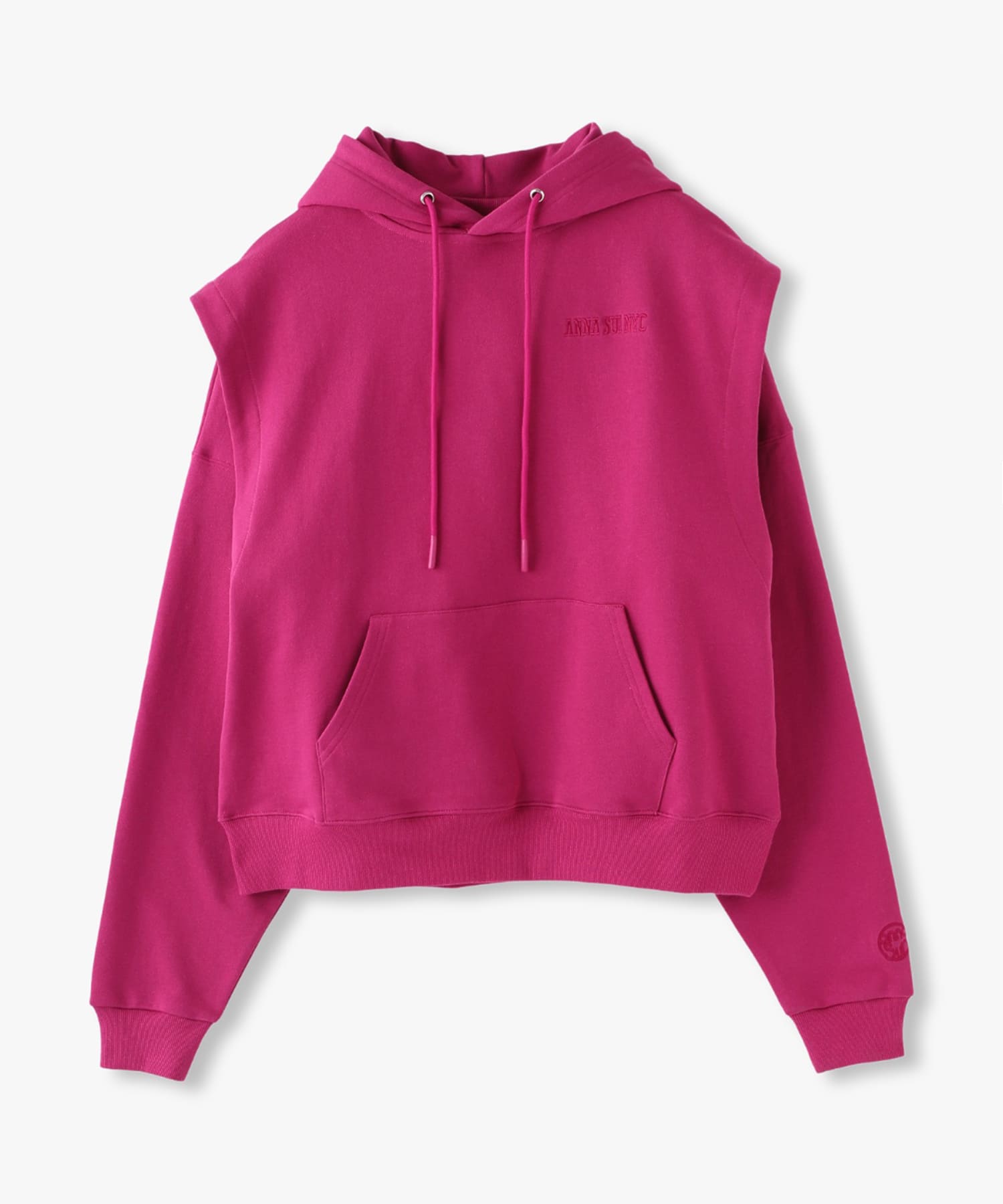 ANNA SUI NYC 2wayレイヤードスウェット