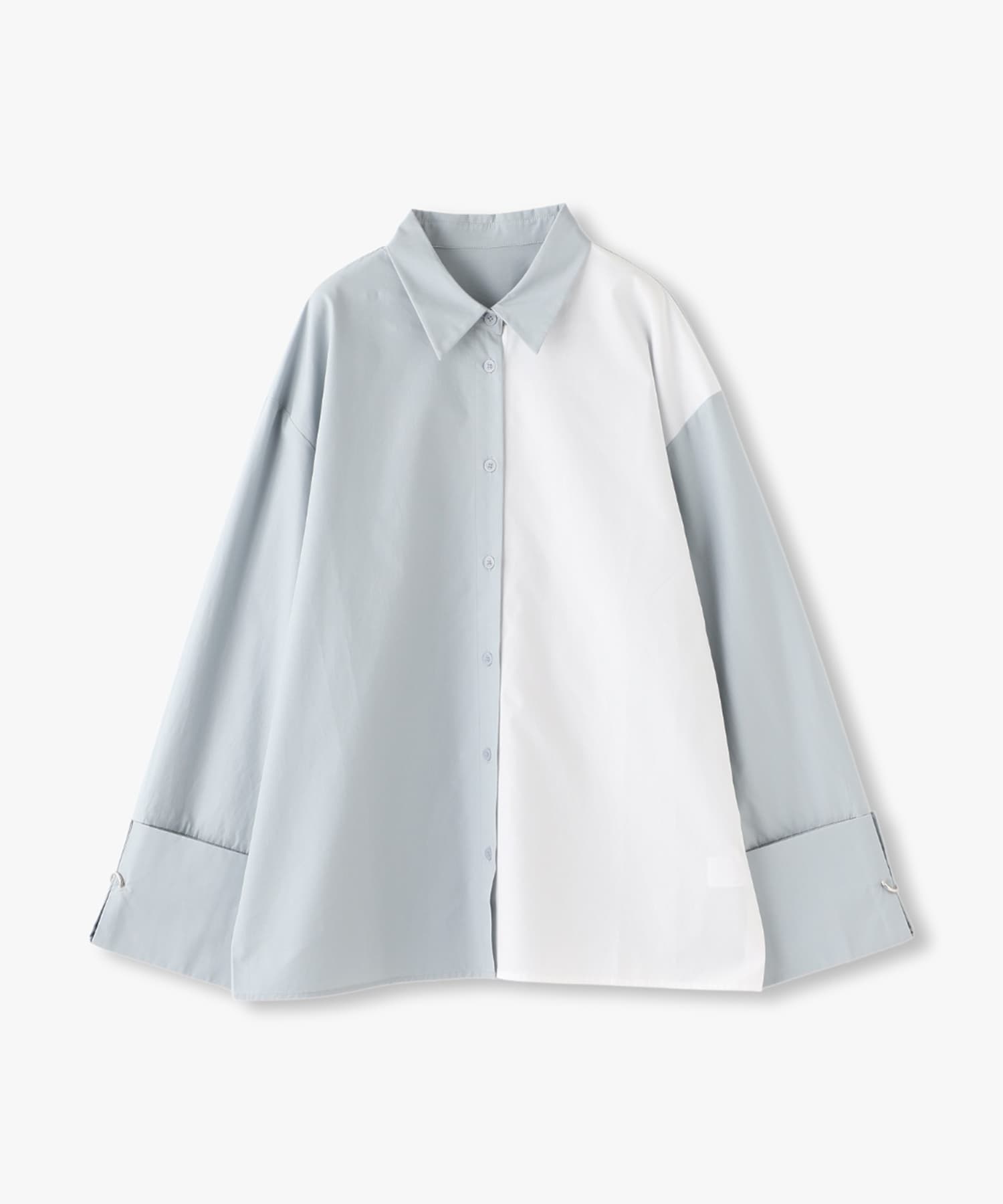 ANNA SUI NYC バイカラーシャツ