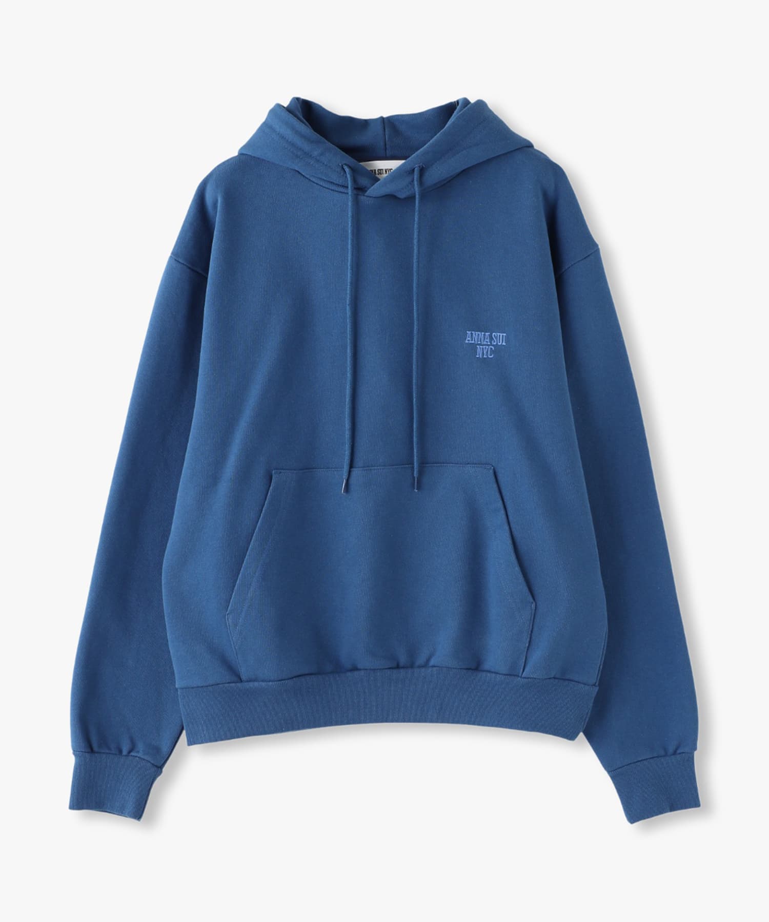 ANNA SUI NYC ロゴ刺繍フーディー