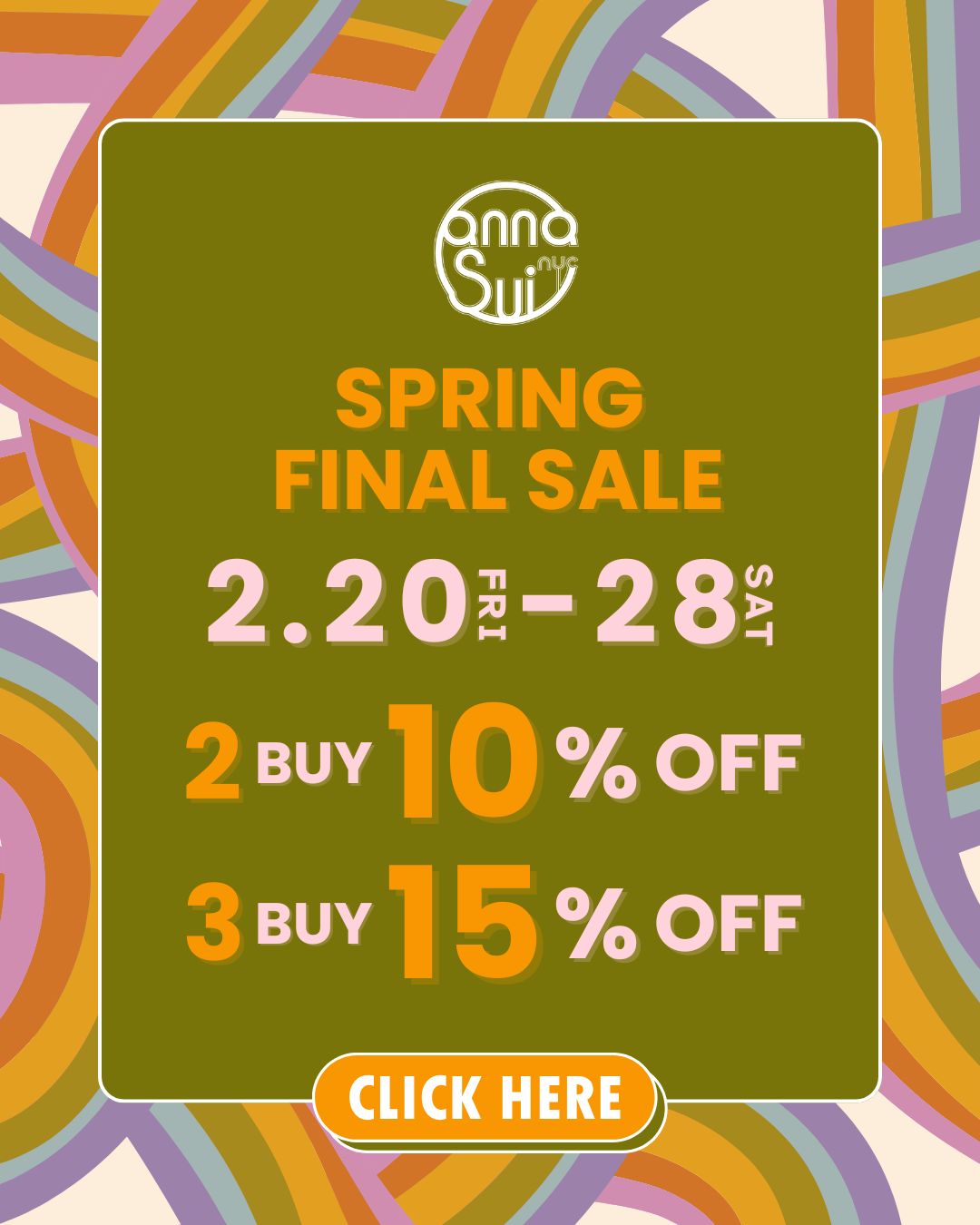 【SPRING FINAL SALE】 2BUY 10%OFF / 3BUY 15%OFF