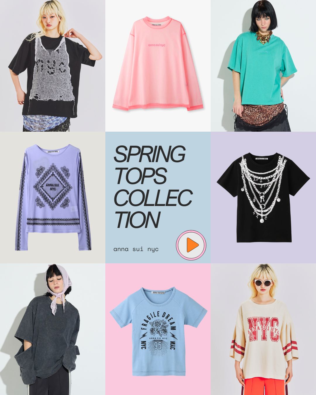 SPRING TOPS COLLECTION