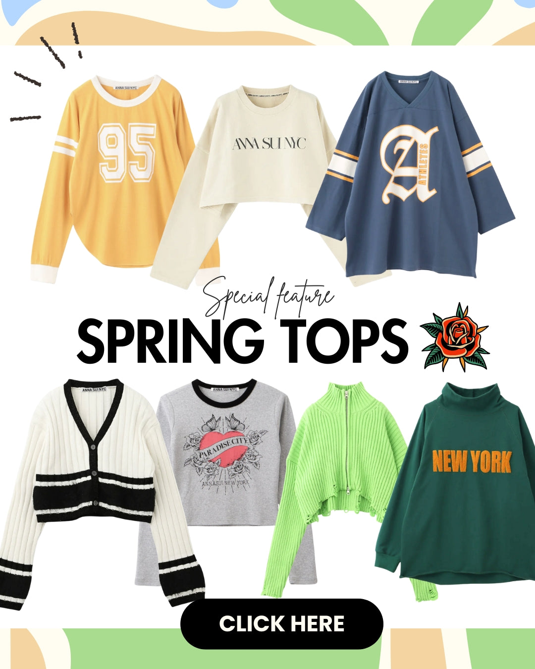 SPRING TOPS COLLECTION