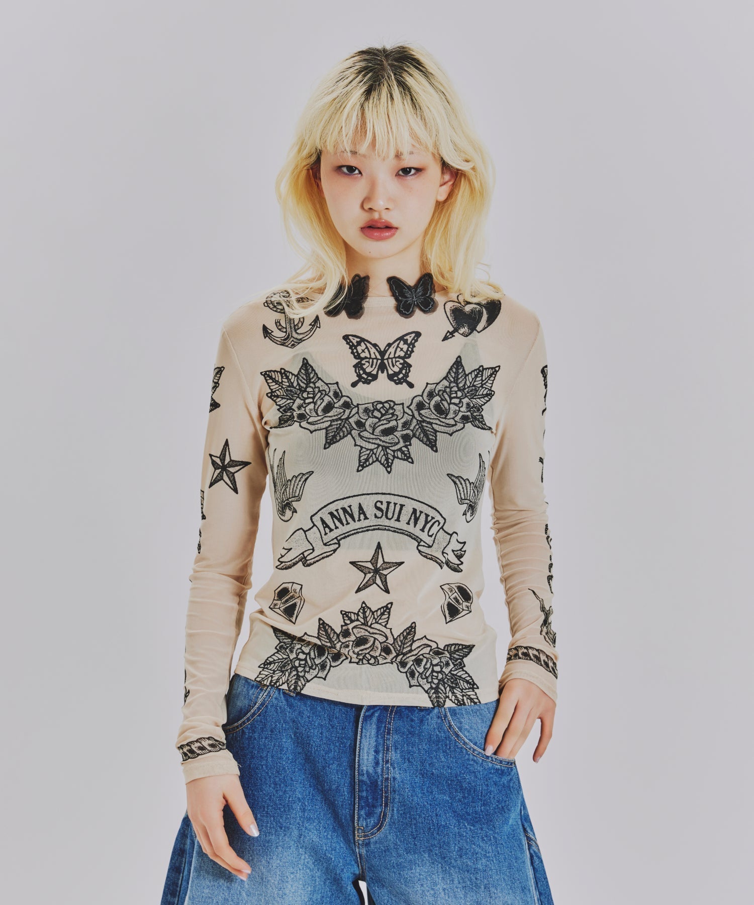 【新品タグ付き】ANNA SUI トップス チュニック NEWS – ANNA SUI NYC
