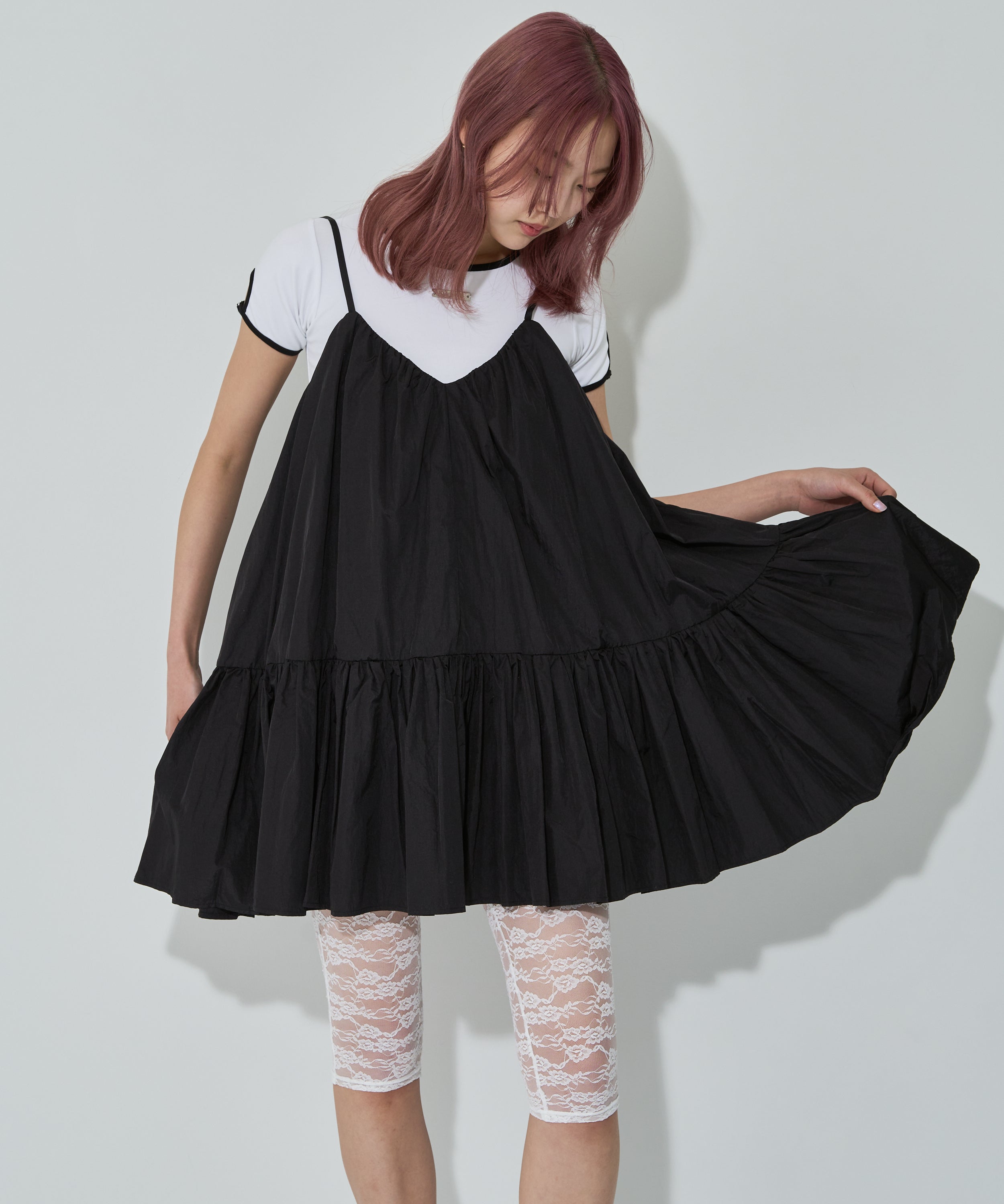 Aletta vita ワンピース キャミワンピース Iライン ロング
