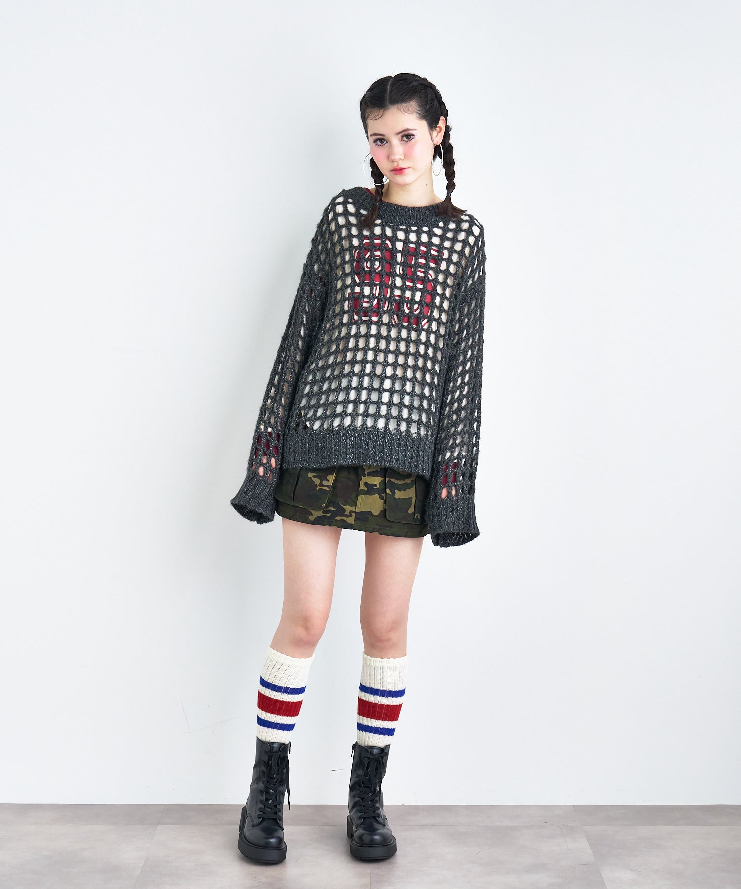 No.95 リンガーロングスリーブTシャツ – ANNA SUI NYC