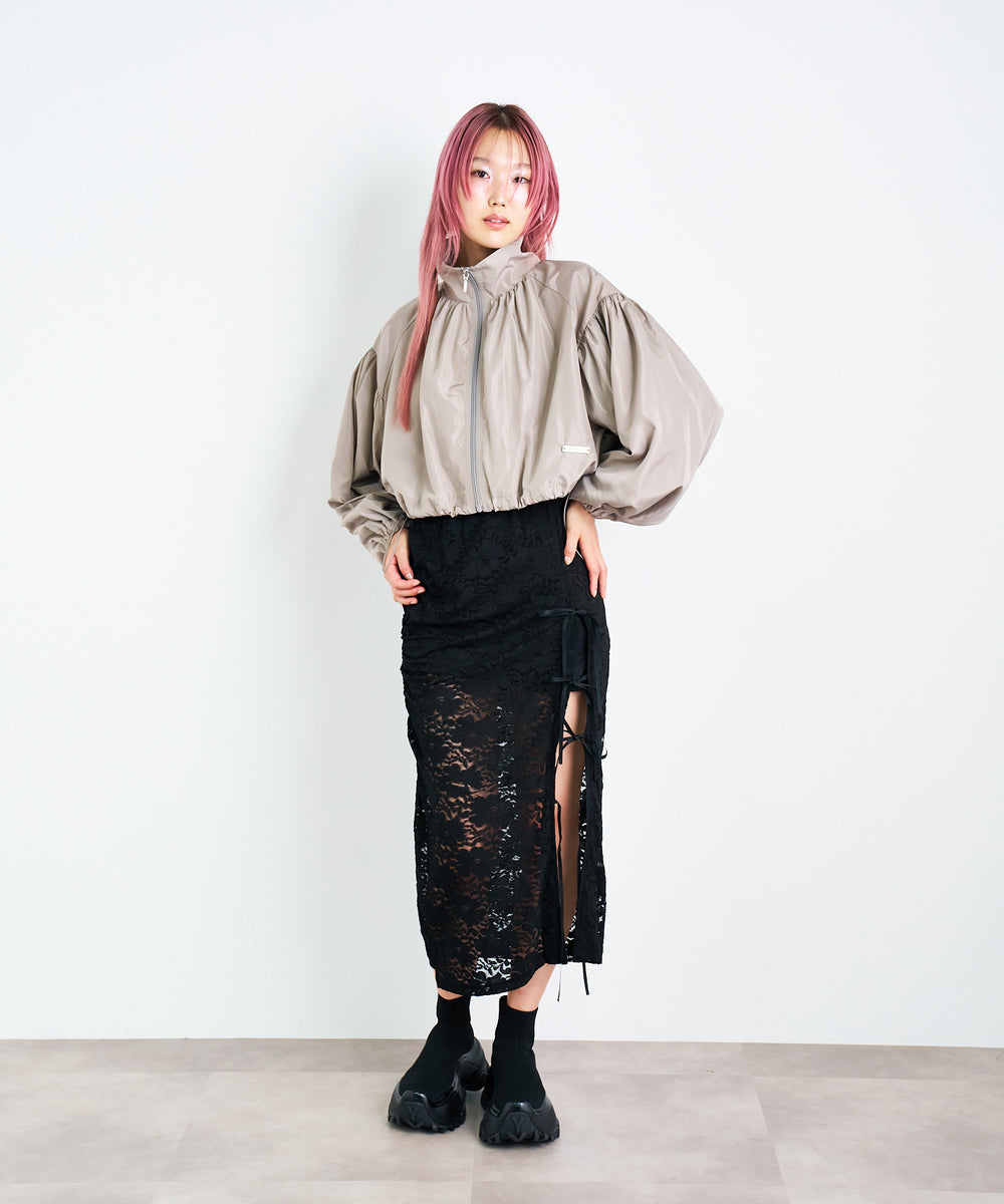 バルーンショートブルゾン