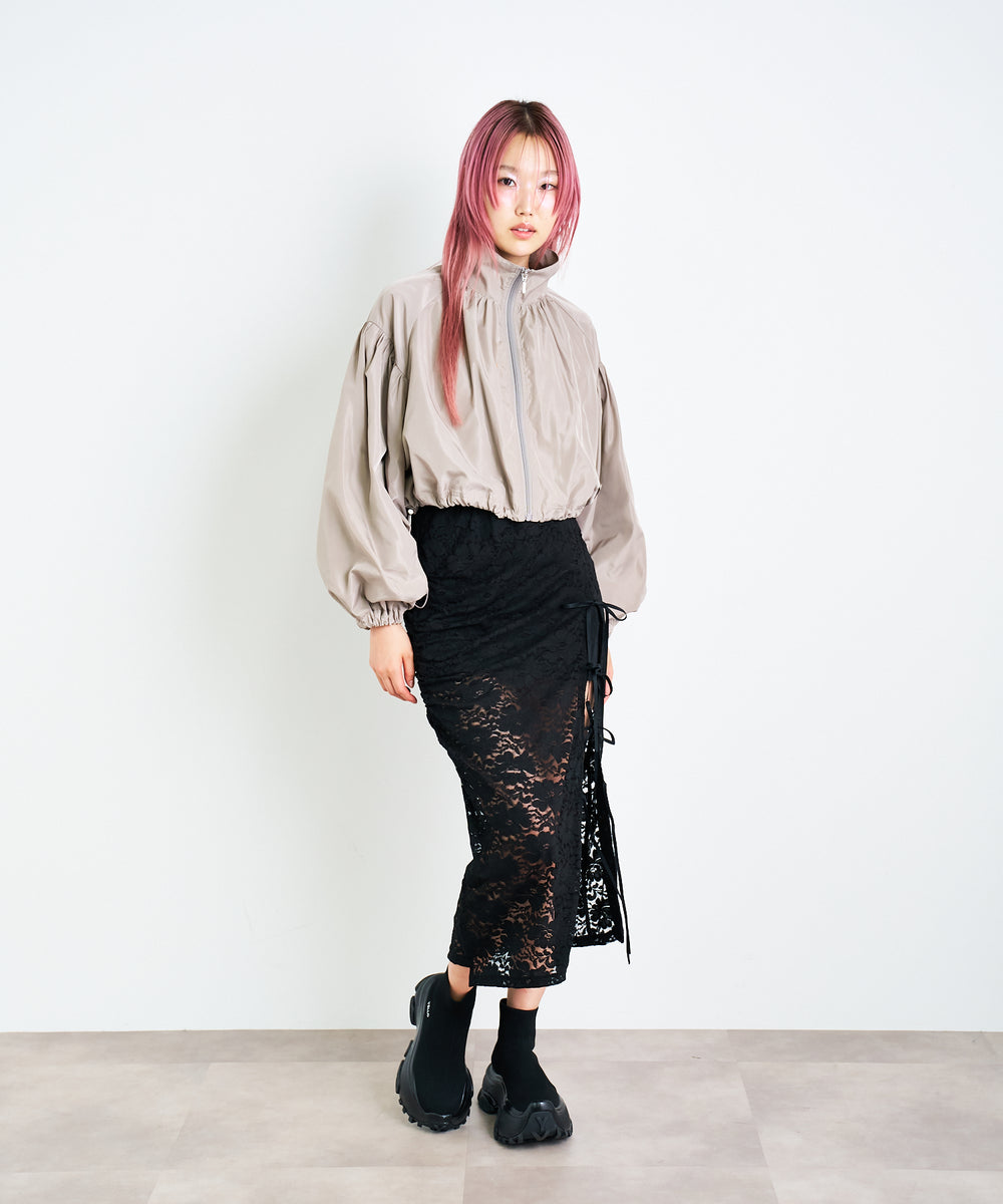 バルーンショートブルゾン