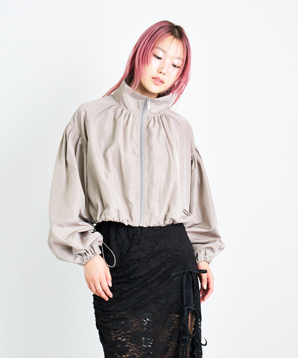 バルーンショートブルゾン