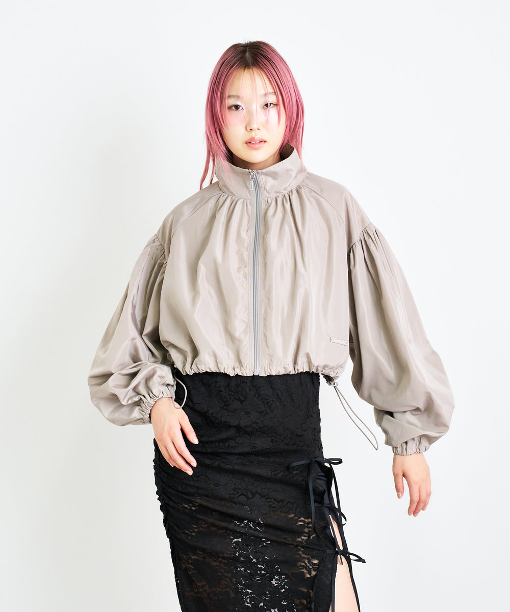 バルーンショートブルゾン