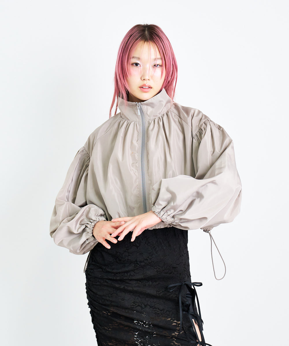 バルーンショートブルゾン