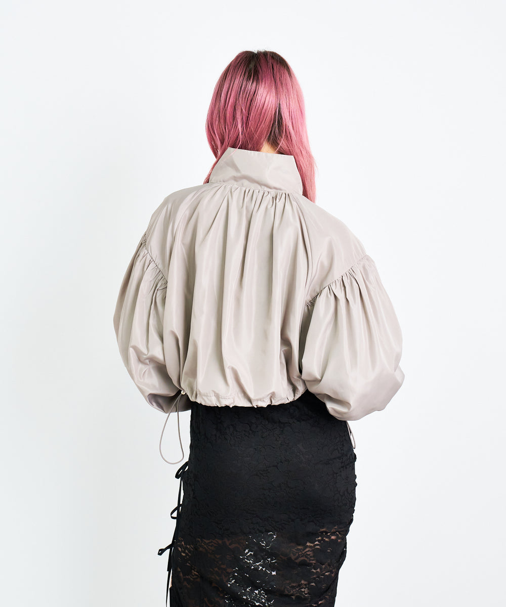 バルーンショートブルゾン