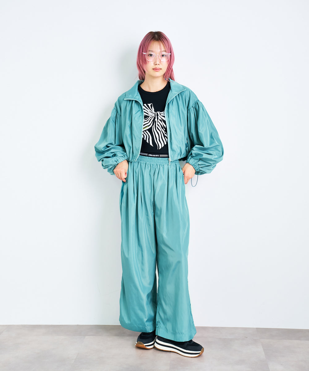 バルーンショートブルゾン