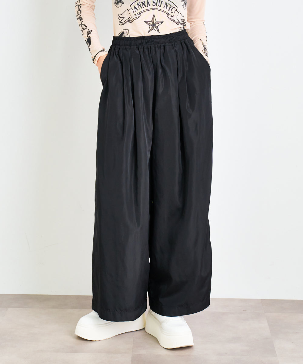 サイドラインワイドパンツ