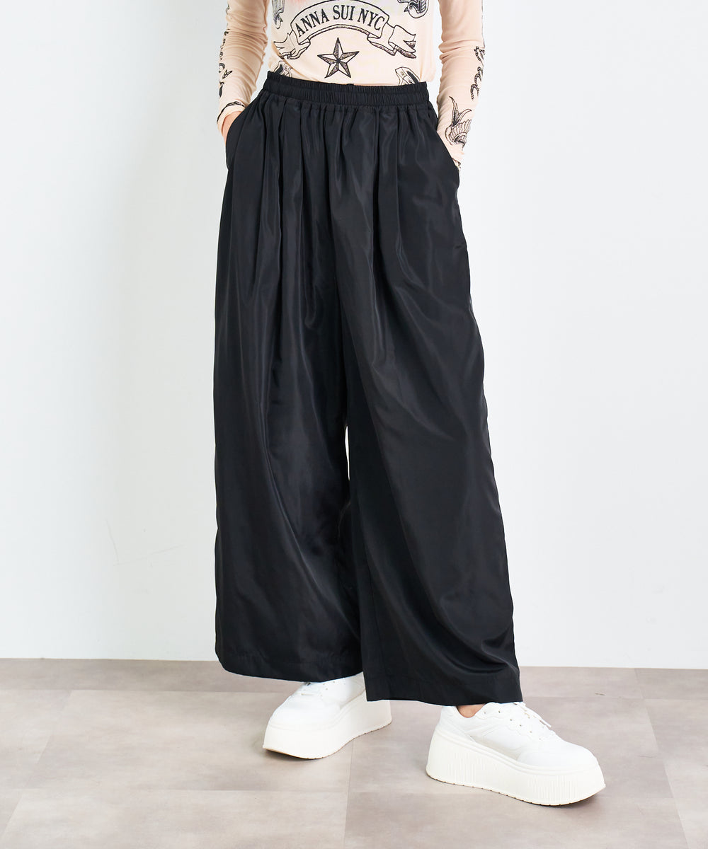 サイドラインワイドパンツ