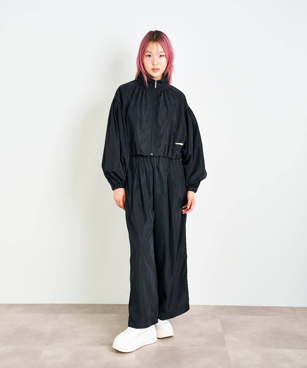 サイドラインワイドパンツ