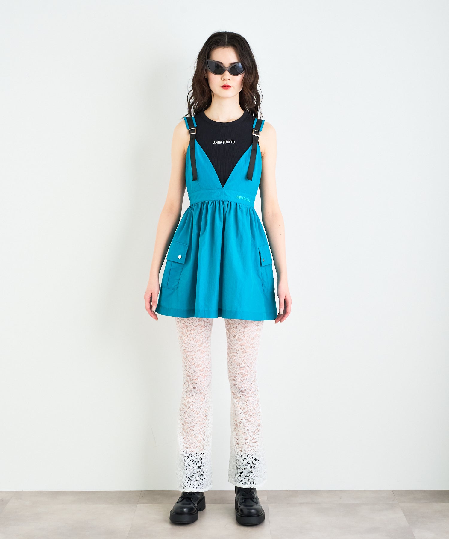 ストレッチレースフレアパンツ – ANNA SUI NYC 