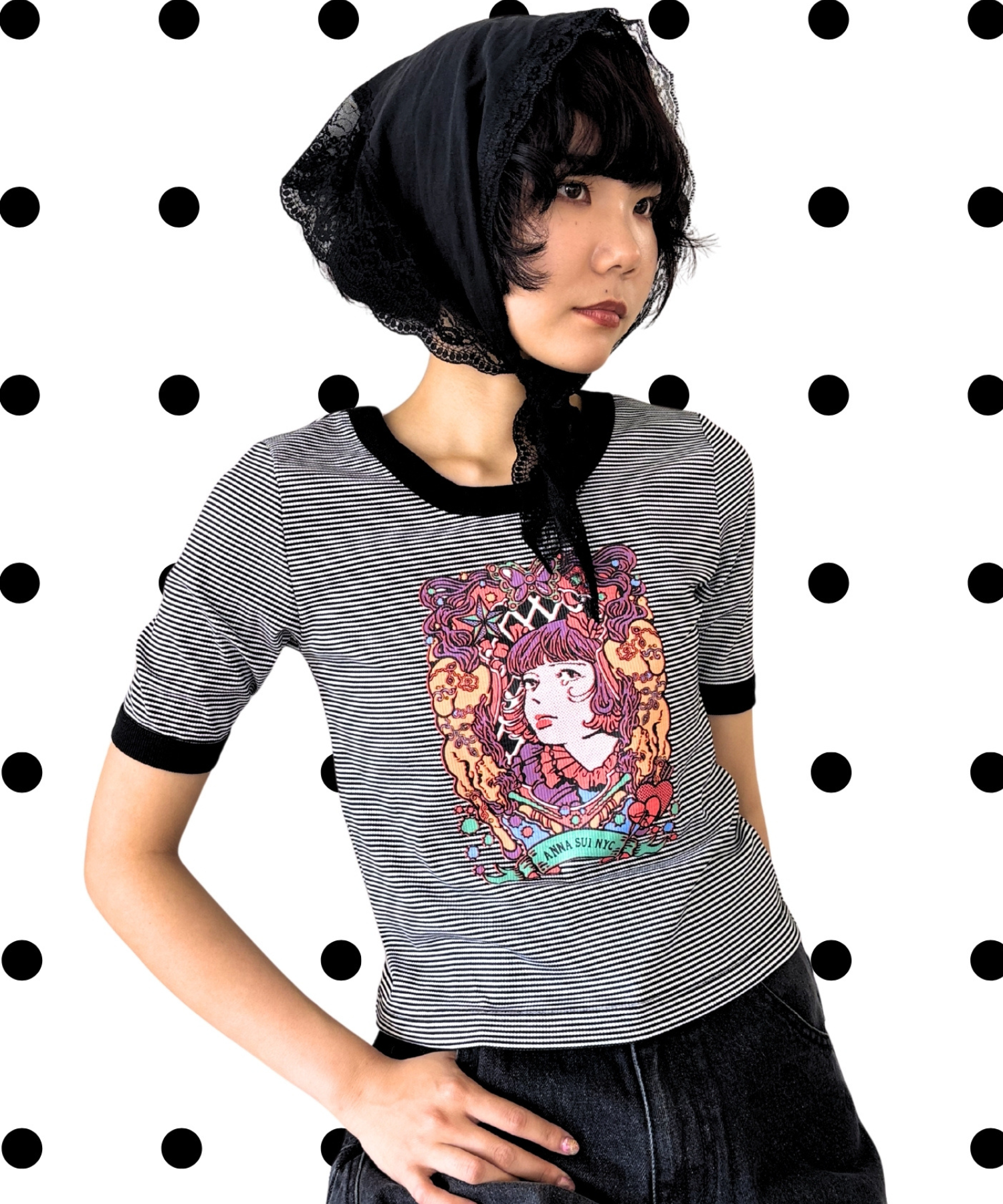 【新品タグ付き】ANNA SUI トップス チュニック NEWS – ANNA SUI NYC