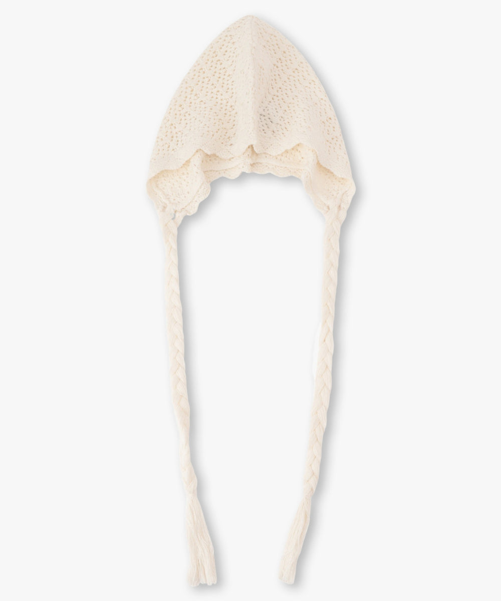 クロシェニットキャップ