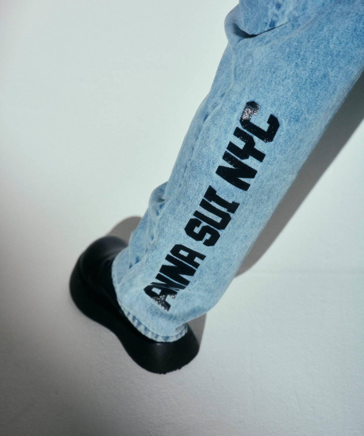 サイドロゴデニムパンツ – ANNA SUI NYC