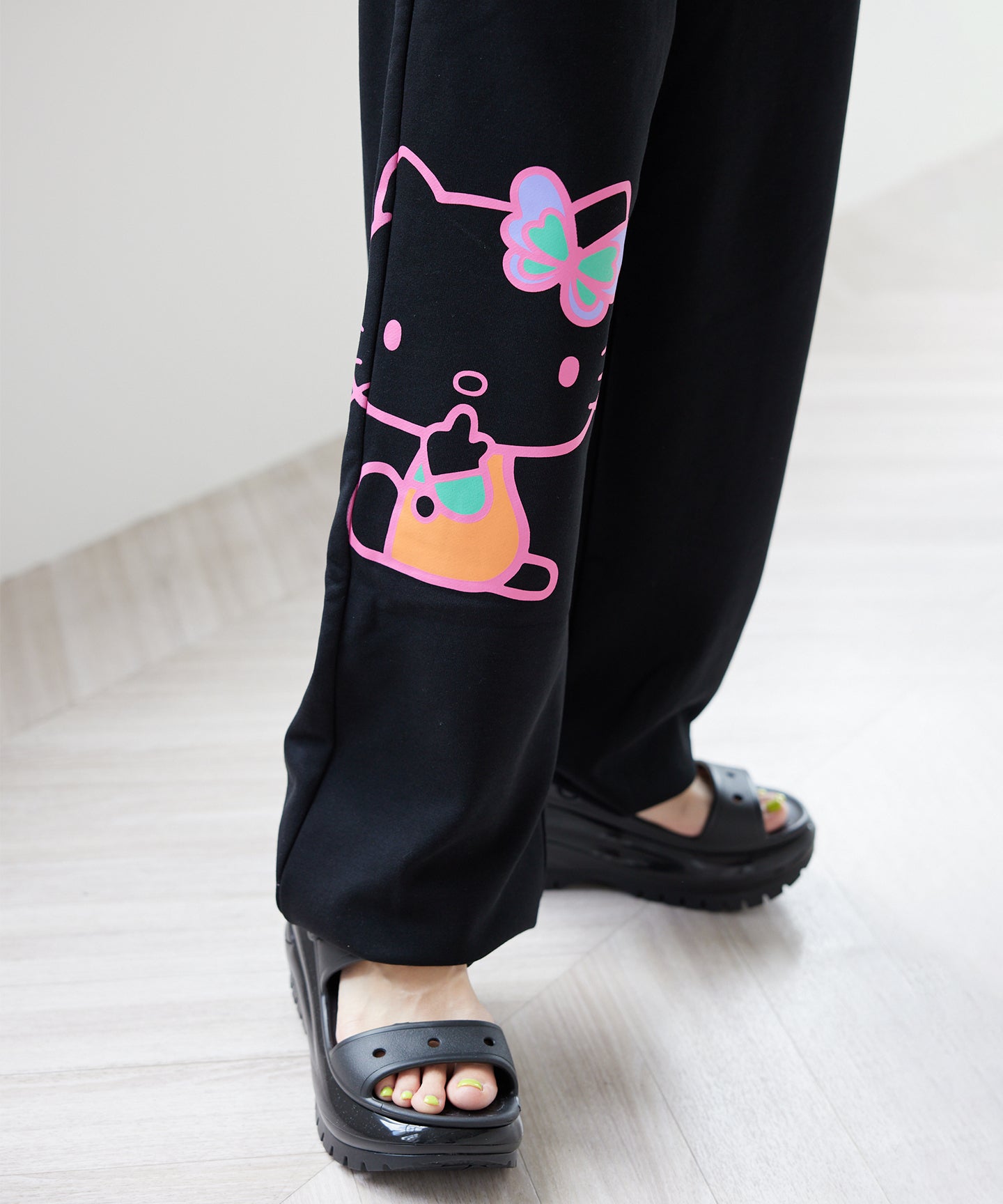 ANNA SUI NYC HELLO KITTY スウェットパンツ