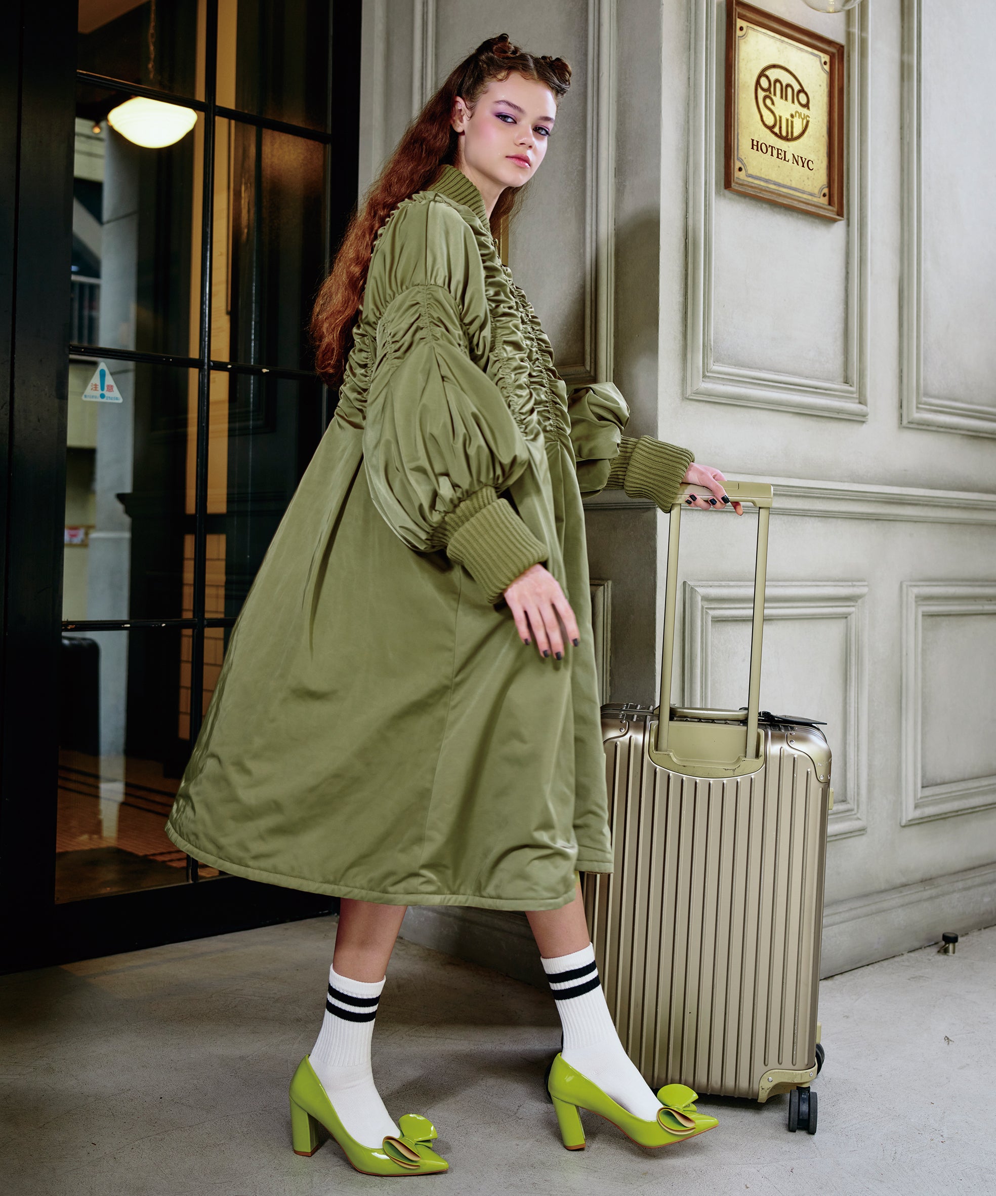 新品未開封ベイビーわるきゅーれ ANNASUI NYCコラボスタジャン深川まひろ ベイビーわるきゅーれ ANNA SUI NYCコラボ スタジャン 深川