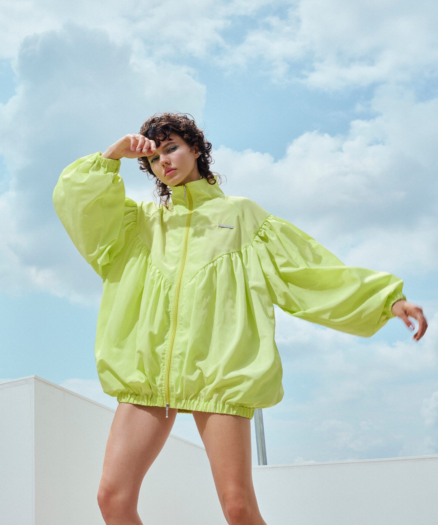 バルーンオーバーサイズブルゾン – ANNA SUI NYC