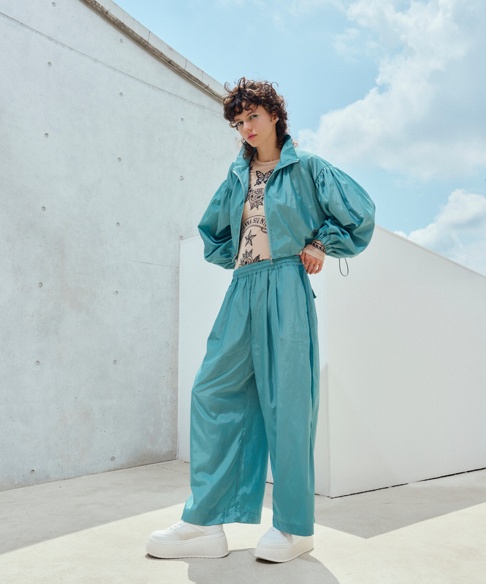 バルーンショートブルゾン