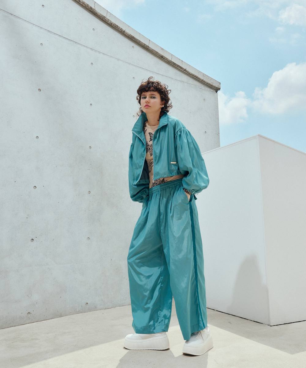 バルーンショートブルゾン