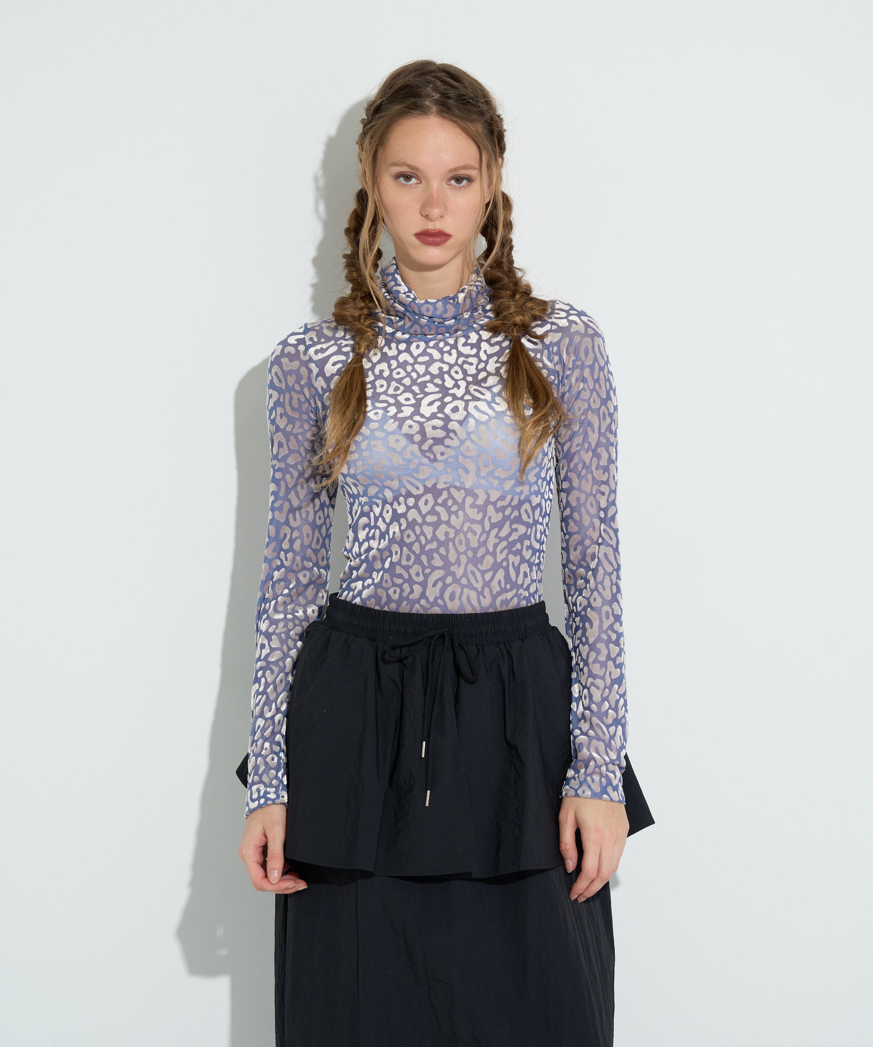 総柄シアータートルネック – ANNA SUI NYC