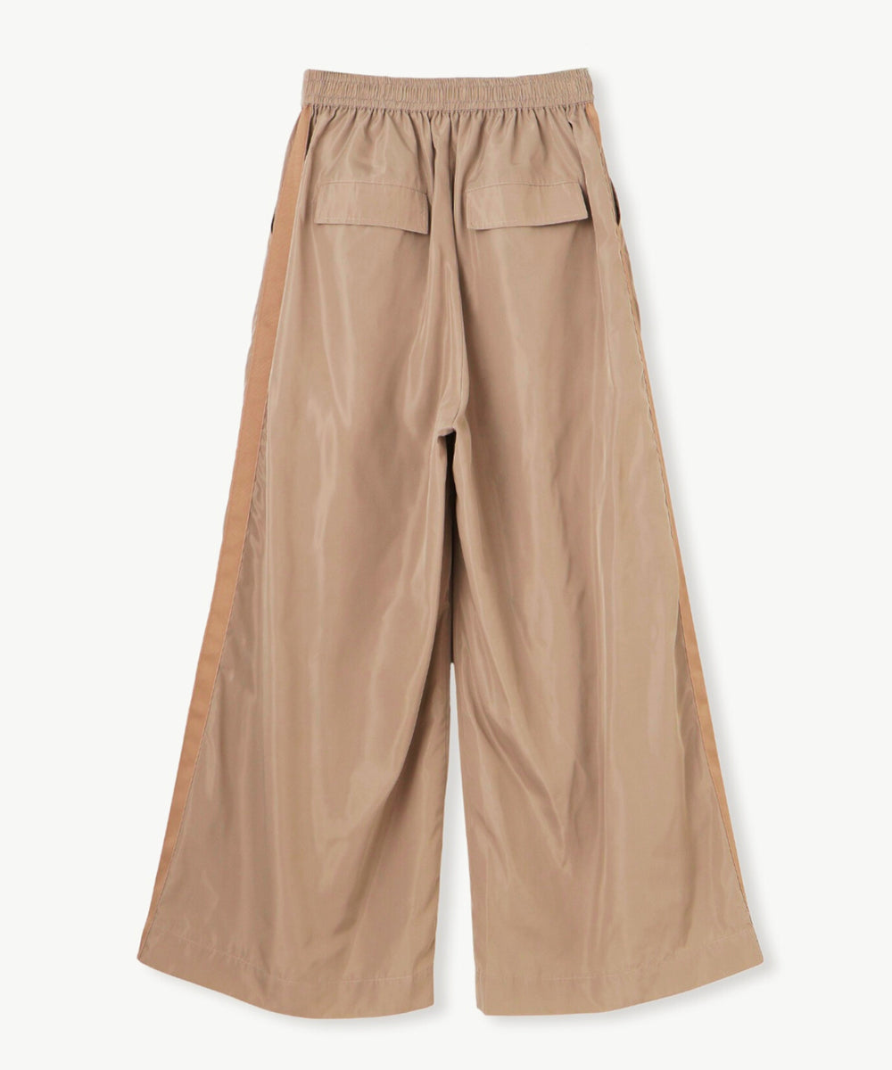 サイドラインワイドパンツ