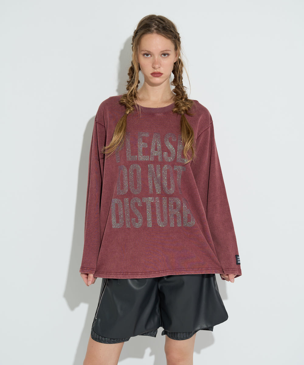 DO NOT ロングスリーブTシャツ