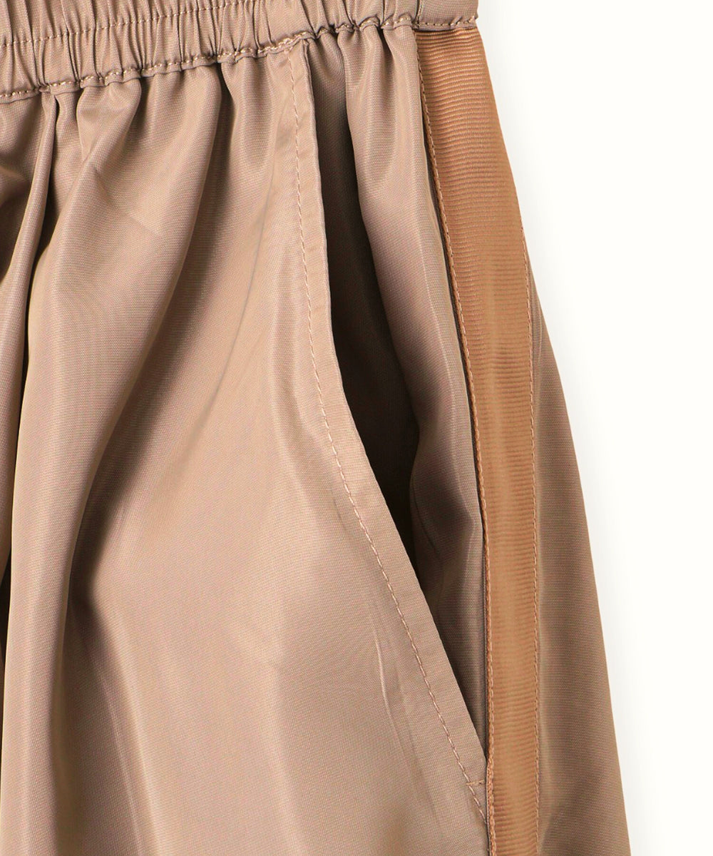 サイドラインワイドパンツ