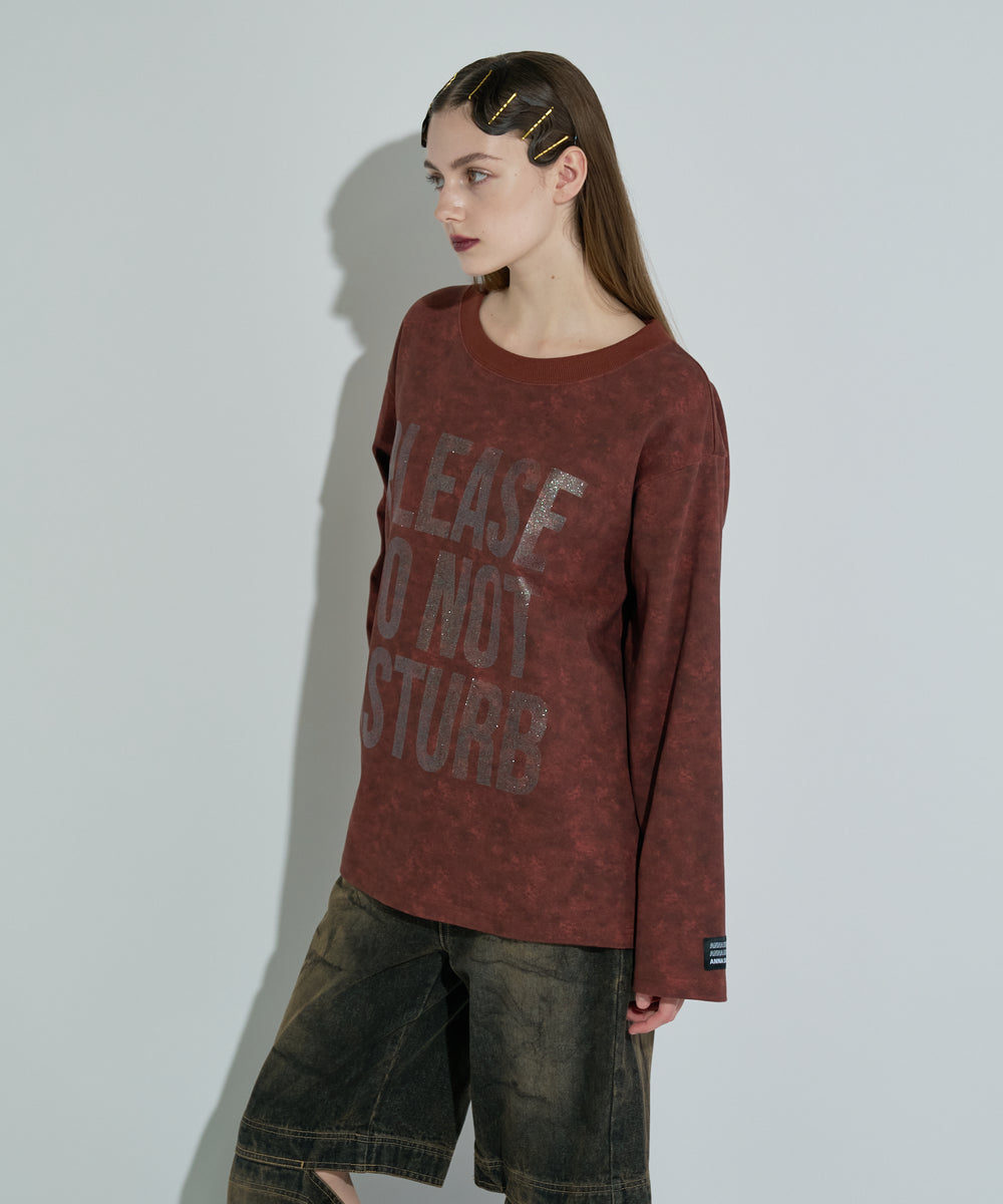 DO NOT ロングスリーブTシャツ