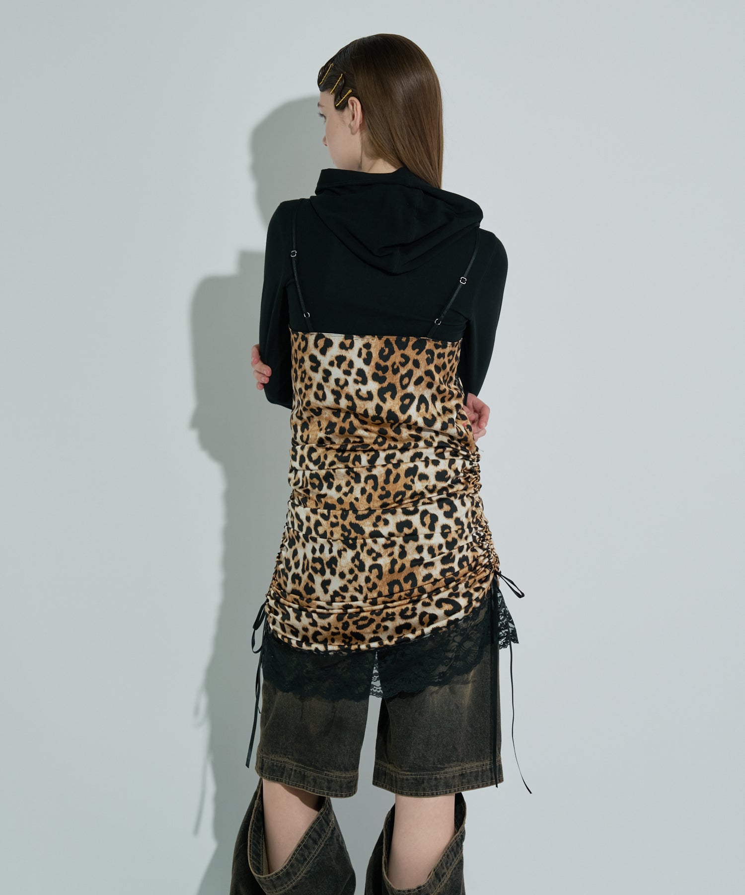 ANNA SUI キャミソールワンピース jouetie ANNA SUI フラワーキャミワンピース【コラボ