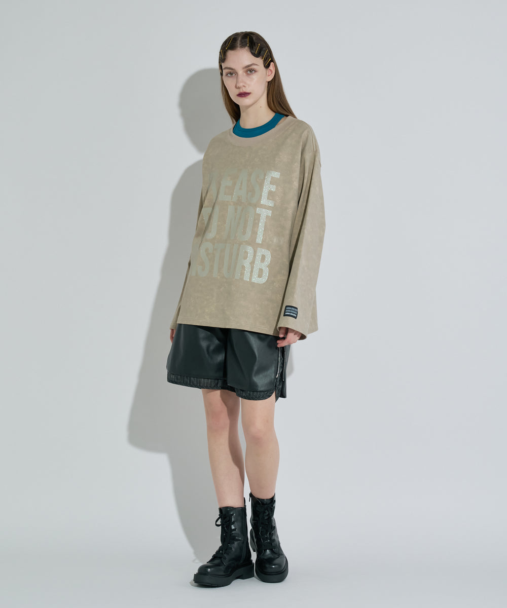 DO NOT ロングスリーブTシャツ