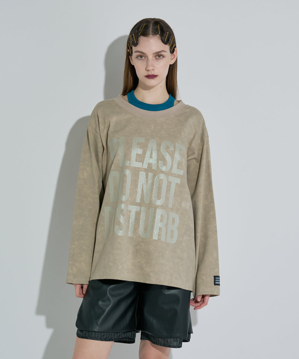 DO NOT ロングスリーブTシャツ