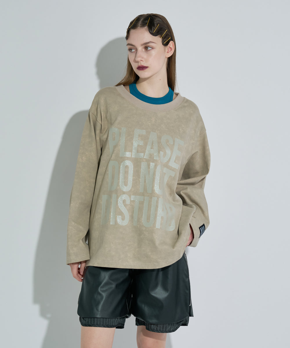 DO NOT ロングスリーブTシャツ