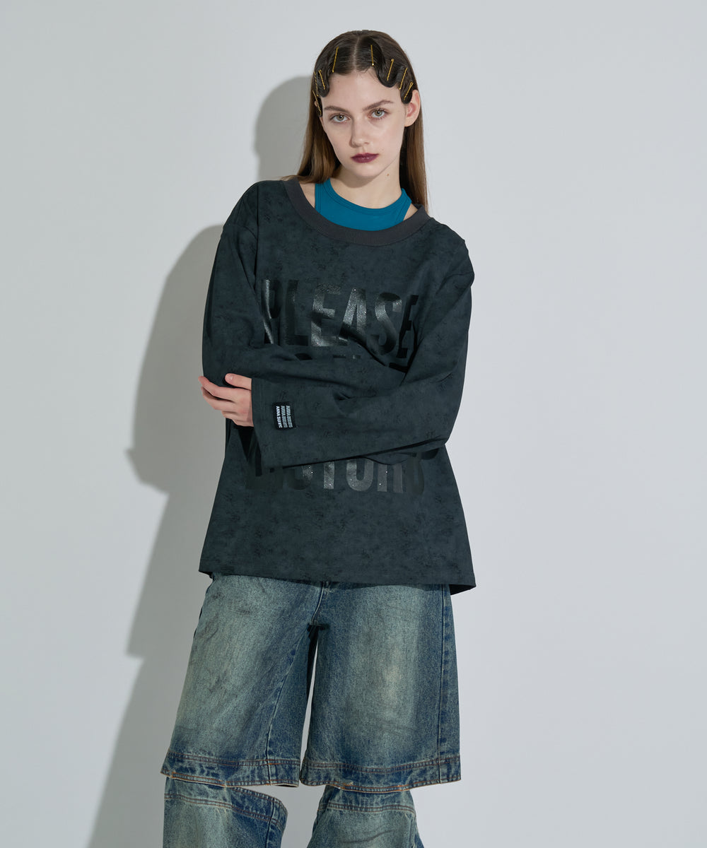 DO NOT ロングスリーブTシャツ