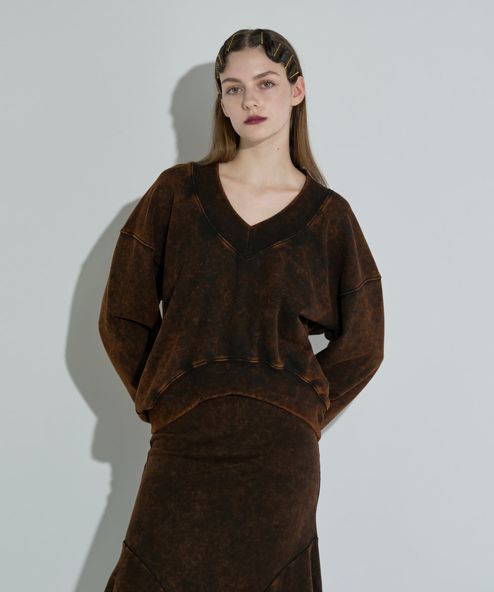 ピグメントコントラストプルオーバー