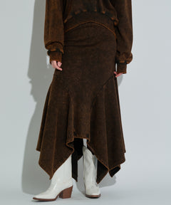 ピグメントコントラストスカート