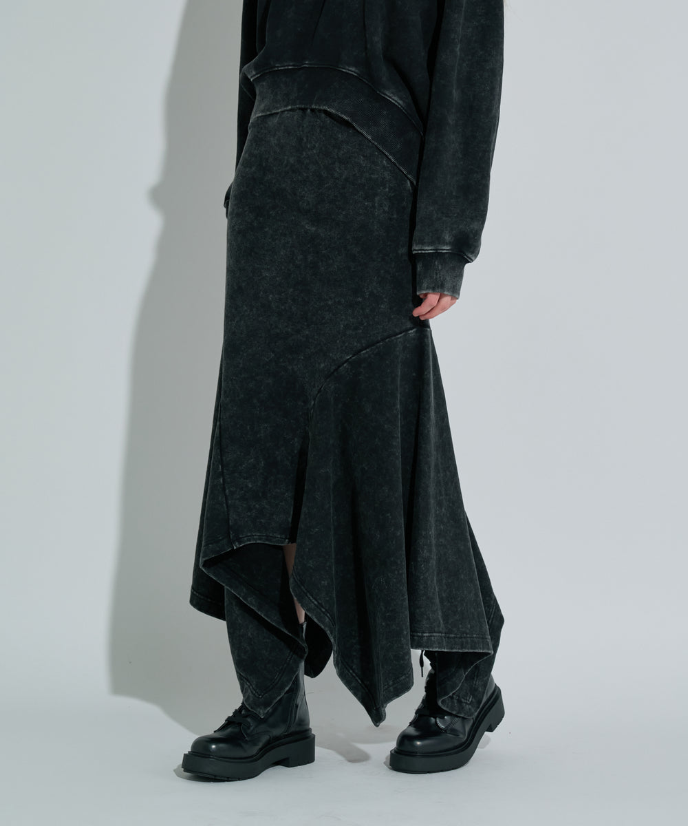 ピグメントコントラストスカート