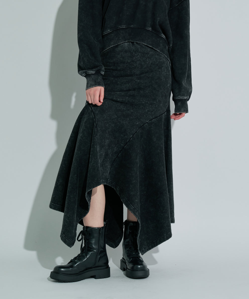 ピグメントコントラストスカート